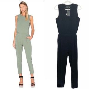 Blaque Label Cross Back Jumpsuit in Black, NWT, M